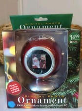 Digital Photo Christmas Tree Ornament Screen Display New Unused