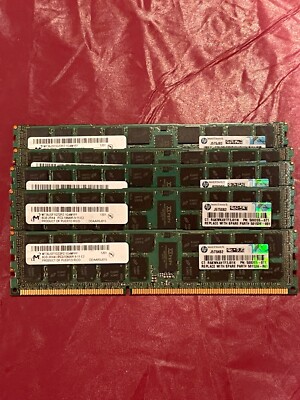 8GB 500205-071 501536-001 Micron MT36JSF1G72PZ-1G4M1FF DDR3-1333 PC3-10600R 