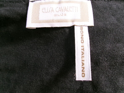 Rrobe Chaude Bi-matière Tricot Dentelé Elisa Cavaletti - Taille L (38/40), Gris, Avec Breloques