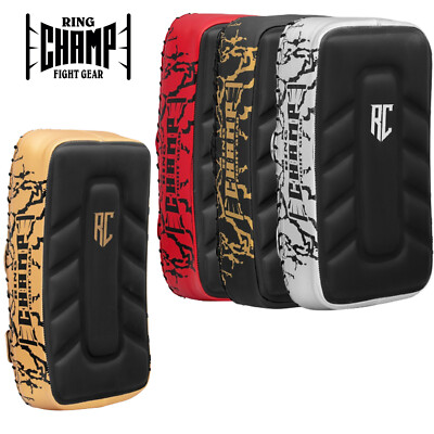 Thai Kick Pad Boxen Strike Shield Curved Arm MMA Muay Punch Mitt Sport