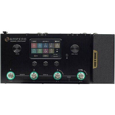 Hotone Ampero MP-100 Guitar Effects Modeler & Interface w/ Touchscreen 