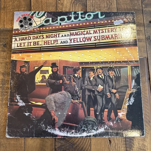 THE BEATLES - Reel Music (Movie Hits Compilation) - 12" Vinyl Record LP