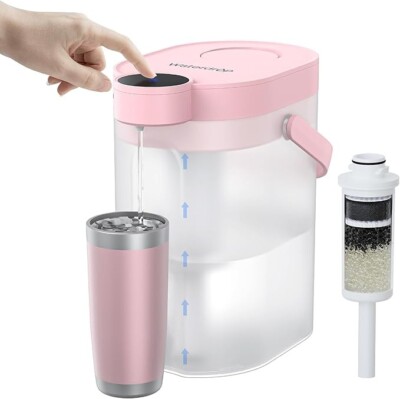 Waterdrop FreshTaste Electric Water Filter Pitcher, Instant Countertop Purifier