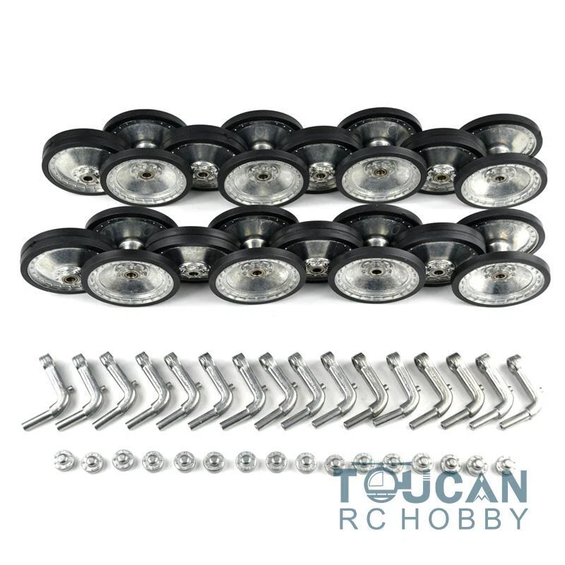 HengLong 1/16 German Jagdpanth/Panther G RC Tank Metal Road Wheels Suspention - Image 2 of 3