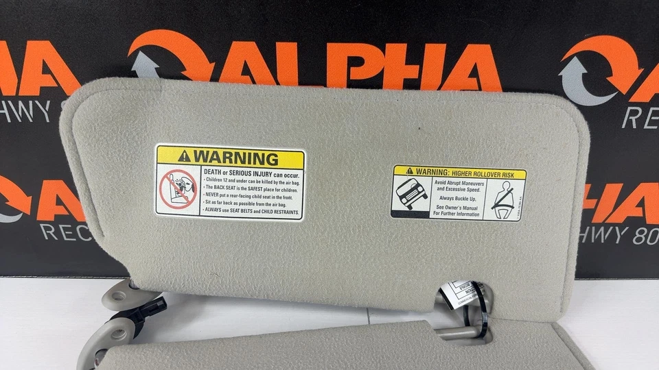 Sun Visor MAZDA TRIBUTE Left 01 02 03 04 - Image 2 of 4