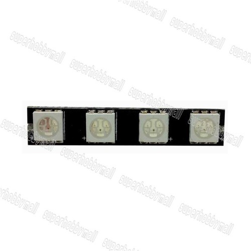 12V 7 Color RGB Changing Mini LED Strip Light for Racer Helicopter - Picture 2 of 4