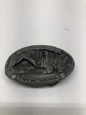 CASE IH Trenchers Belt Buckle Made in USA Construction Agriculture