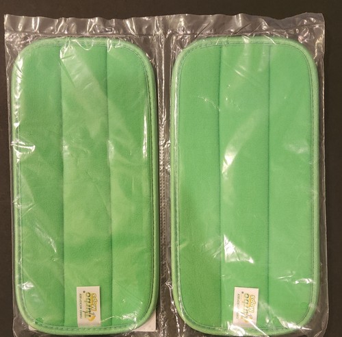 Almohadillas de fregona de piso reutilizables Turbo Mops - Paquete de 2, lavables a máquina, micro... - Imagen 4 de 5