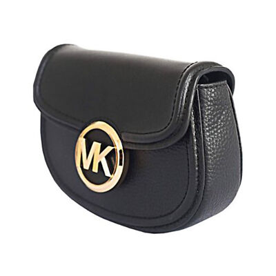 Michael Kors Fulton Small Belt Bag Crossbody Black 35F9GFTN1L-001