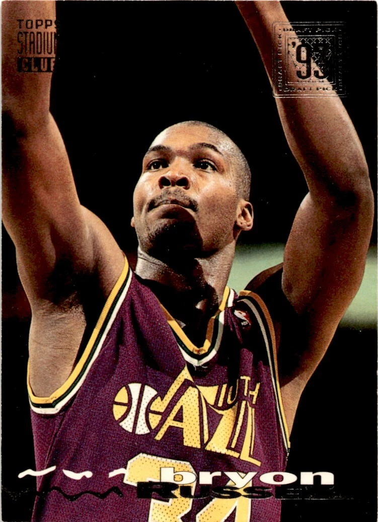 Bryon russell best sale jersey
