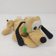 Pluto Dog Bean Bag Stuffed Plush Disney 7 inch