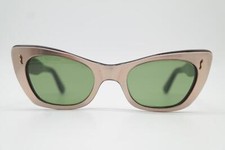 Vintage Sunglasses Designer Sunglasses Without Brown Gold Oval