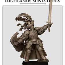 Sunland General on Foot - Highlands Miniatures 28mm