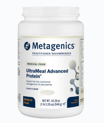 Metagenics - UltraMeal Advanced Protein - Plain Flavor (19.26oz)