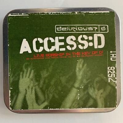 Delirious? Access:D Live Worship In The Key Of D CD