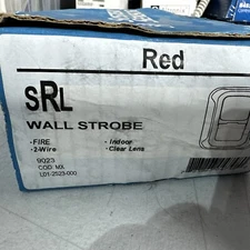 System Sensor SRL Fire Alarm - Wall Mount - Red