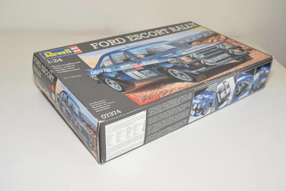 A3 1:24 REVELL 07374 FORD ESCORT RALLY MKII RS1800 COME NUOVO IN SCATOLA - Immagine 3 di 4