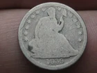 1839 O Seated Liberty Half Dime- New Orleans, About Good Details