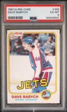1981 O-PEE-CHEE 358 DAVE BABYCH PSA 6