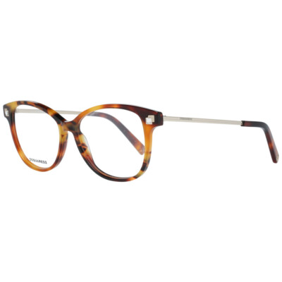 DSQUARED2 DQ 5287 056 Tortoise Plastic Optical Eyeglasses Frame 53-15-140 RX