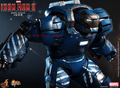 Perfect Hot Toys 1/6 Mms215 Iron Man 3 Igor Mark38 Action Figure