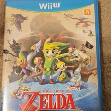 Nintendo Zelda Wind Waker HD Wii U Game Disc w/ Case 2013