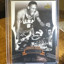 2007 Press Pass - Bill Russell Legends U.S.F - #56 - NBA Boston Celtics USF