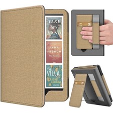 Stand Case for Kindle Paperwhite 12th / Kindle Colorsoft 2024, Gold