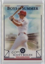 2024 Panini Boys of Summer Blue 9/99 Scott Rolen #11 HOF 04br