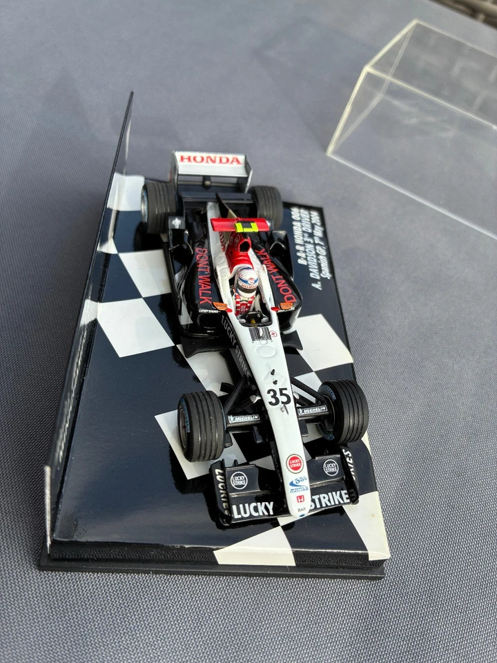 1/43 Minichamps Conversion BAR Honda 006 3rd Driver A. Davidson Spanish GP 2004 - Bild 3 von 3