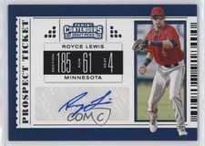 2019 Panini Contenders Draft Picks Prospect Ticket Royce Lewis #3 Auto 10t9