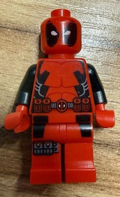 LEGO Marvel Deadpool Minifigure 6866   Pre-Owned, Rare Excellent Condition