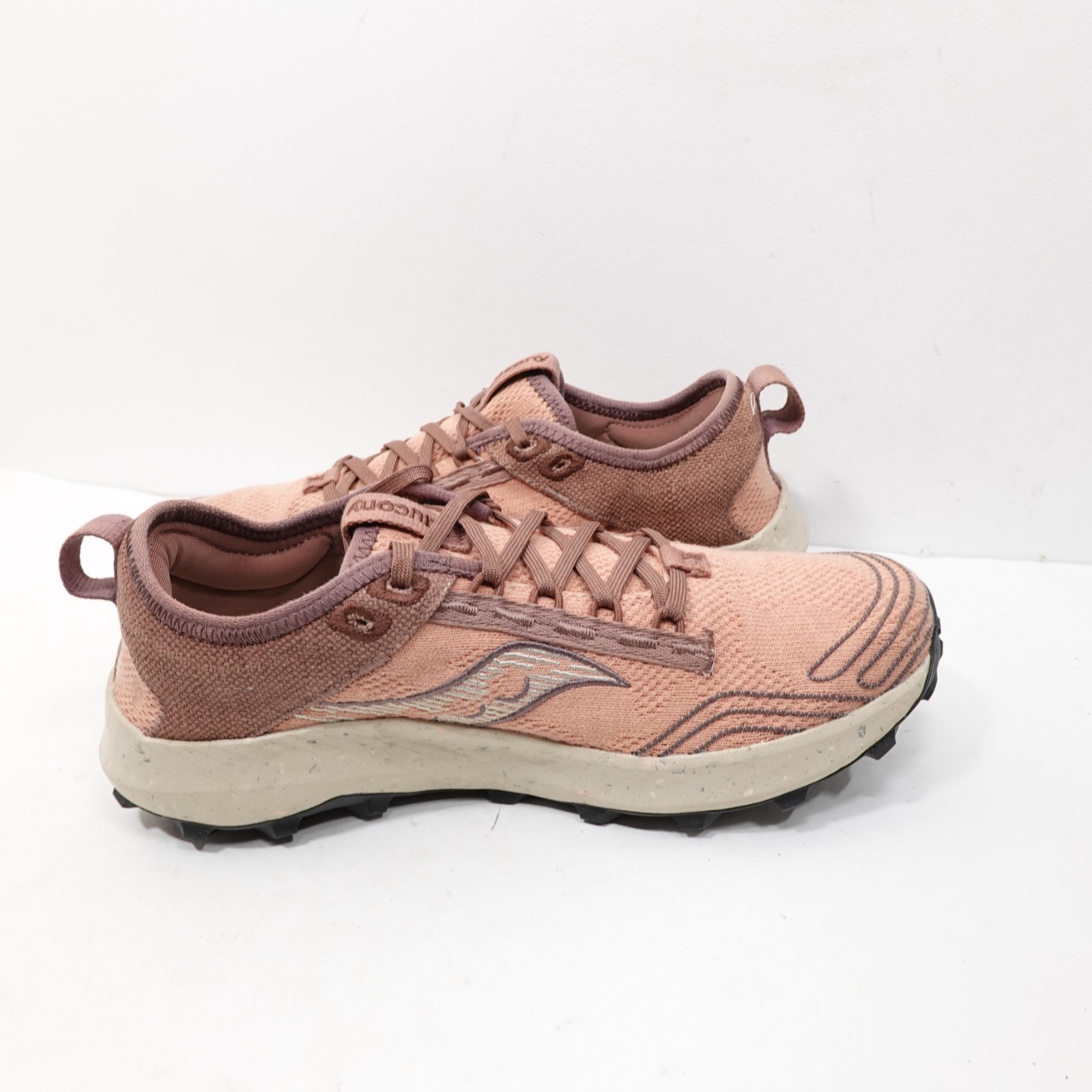 Saucony Peregrine RFG Clove Womens Size 10.5 Clove/Cacao Trail Running Shoes thumbnail 11