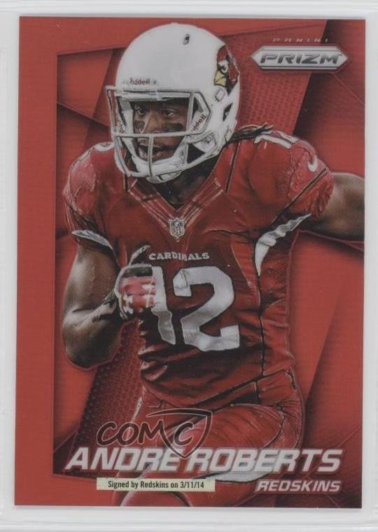 2014 Panini Prizm Red Prizm Andre Roberts #164 7p8