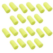 10 Pairs Foam E-A-Rsoft Neons 312-1250 Noise Reduction 33dB Uncorded Poly Bag a