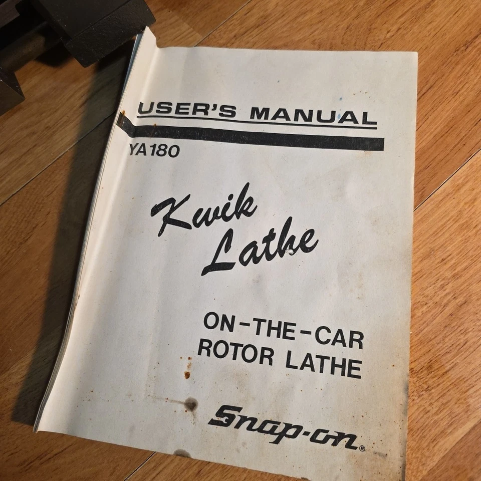 Torno Kwik YA180 A PRESIÓN Torno de rotor de freno de coche Foto 3 de 4