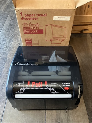 #ad NOS Cormatic P 15 Georgia Pacific Paper Towel Dispenser HV200K Towel Holder $49.99
