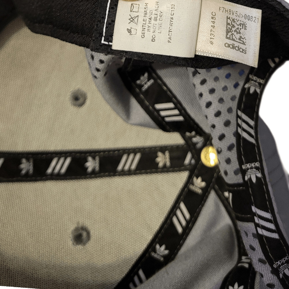 Adidas Grey Performance Material Baseball Hat Men… - image 6