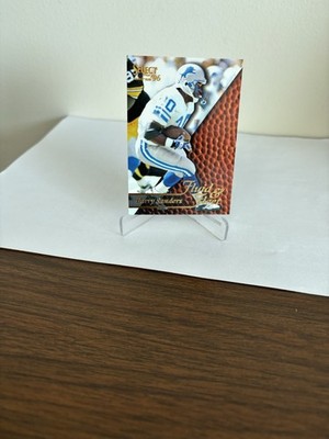 1996 Pinnacle Select Barry Sanders Detroit Lions Fluid & Fleet #181 NM