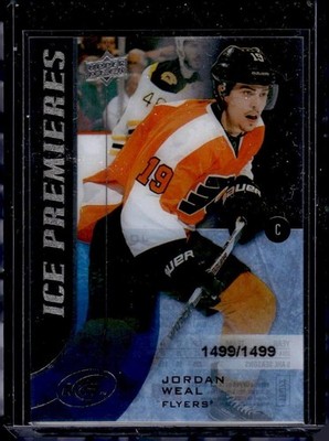 2015-16 Upper Deck Ice #151 Jordan Weal #/1499