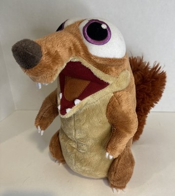 Just Play Disney Ice Age Talking Baby Scrat Squirrel Soft Plush W/ Sound Working