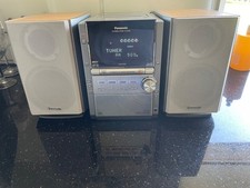 Panasonic SA-PM28 CD Stereo System 5CD Changer, Tape, AM/FM Tuner, Fully Working