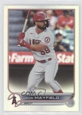 2022 Topps Series 2 Rainbow Foil Jack Mayfield #614 00gy