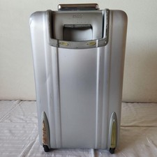 ZERO HALLIBURTON Silver 2-wheels Carry Case Suitcase Used