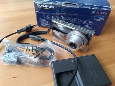 Olympus FE-4000 Digitalkamera   12 MP   4x Zoom   OVP   vorsorglich als defekt