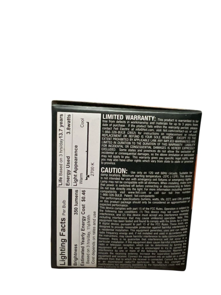 Feit Electric 40 Watt LED Soft White 350 Lumes - Image 2 of 3