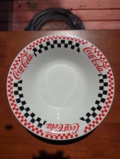 Gibson Coca-Cola 8 1/16 Inch Diameter Checkered Bowl