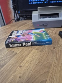 Lunar Pool - Nintendo NES - Boxed And Tested PAL A UKV