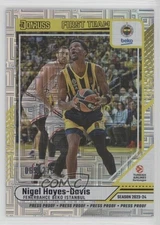 2024-25 Donruss EuroLeague First Team Press Proof Purple Nigel Hayes-Davis 14mf