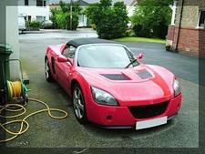 Passend für Opel Speedster Cup Front Spoiler Lippe Frontschürze Frontlippe Front